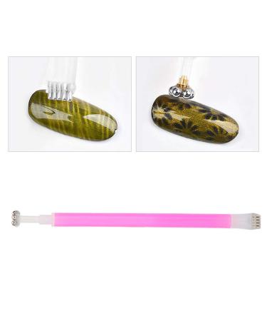 7pcs Nail Magnet Tool Set - DIY Magnetic Plate & Cat Eye Design Magnetic Pens for Stunning Nail Art - Buy Online on SooperMarket.com