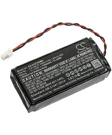 Compatible with Battery Verathon 0400-0100 CZ192LIP KMBNK513475 LIP010-3RD Glidescope Portable GVL Laryng KMBNK513475 1200mAh