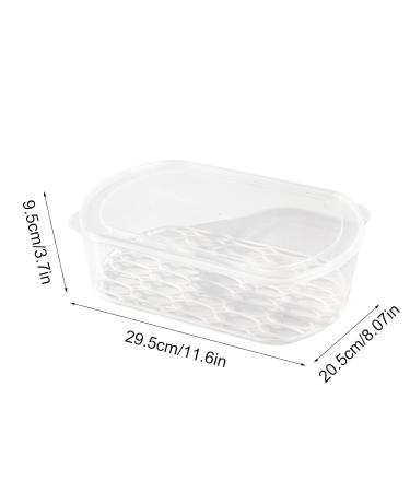 YAJEXUN Breast Milk Storage Container - Stackable Waterproof & Sealed Organizer Box for Refrigeration | Ideal Medium Size for Easy Breast Milk Storage - Buy Online on SooperMarket.com