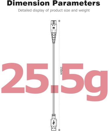 Mellbree Charger Cable for Hatteker 1.5M Shaver Charger Cable Compatible with Hatteker RFC-588 RFC-598 RFC-690 RFC-692 RFC-696 RSCX-9598 RSCX-7568 - Buy Online on SooperMarket.com