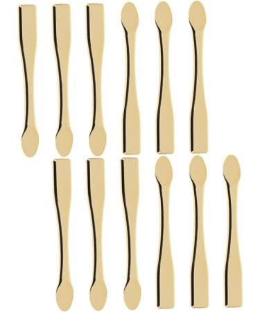 Baluue 36 Pcs Cosmetics Spatula Face Cream Spoons Mini Spoons Abs Skincare Makeup 6.00X0.70X0.70CMx3pcs Goldenx3pcs - Buy Online on SooperMarket.com