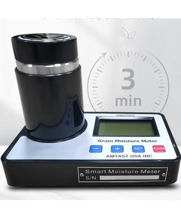 HDCCDM Smart Grain Moisture Meter Grain Moisture Analyzer with Backlit LCD Screen for Wheat Maize Corn Coffee Cocoa Soybean Rice Almond Peanut Sesame Sorghum Canola Barley - Buy Online on SooperMarket.com