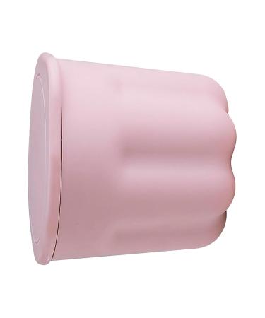 Easy Cleaning Makeup Brush Cleaner Cup & Drying Rack | Multi-Functional Safe Beauty Tool Essentials (Pink - Buy Online on SooperMarket.com