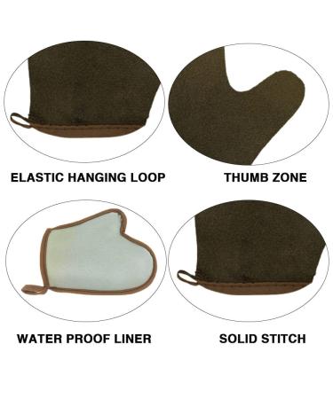 4 Pack Self Tanning Kit with Mitt, Back Applicator, Exfoliating Glove & Face Tanner Brush - Brown - Buy Online on SooperMarket.com