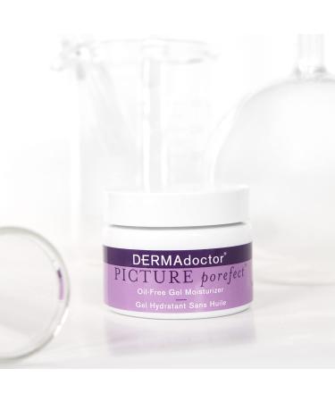 DERMAdoctor Picture Porefect Oil Free Facial Moisturizer | Pore Minimizer for Oily Skin | Zinc & Copper Peptides | Daily Lotion for Men & Women | 1.69 oz - Buy Online on SooperMarket.com