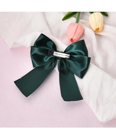 Green Barrette Hair Clips for Women Bowknot French Barrette for Girls St. Patrick's Day Hair Accessories for Party Carnival Saint Bow Hair Clip - Buy Online on SooperMarket.com