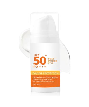 Trendyfave SPF 50+ Sunscreen Sun Cream For High Sun Protection Sun Screen for Summer Moisturising Sun Cream Protects Delicate Skin Against Sunburn and Long-Term UV Damage Travel Size 50g