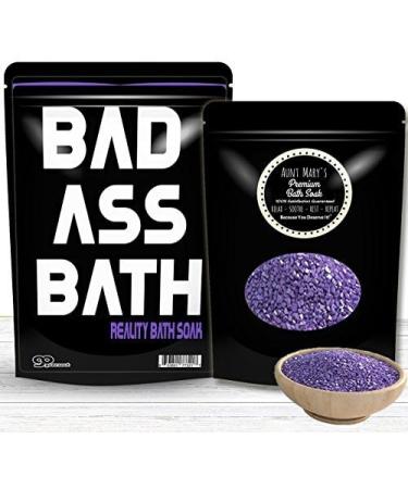 Badass Bath Soak - Purple Bath Salts for Funny Spa Gifts, Men, Women, Stocking Stuffers & White Elephant Gift - Buy Online on SooperMarket.com