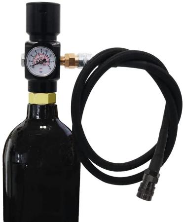Vavoger Mini Sef Paintball Co2 Pressure Regulator - 1500psi Input, 0-130psi Output - Buy Online on SooperMarket.com