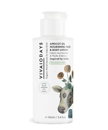 Fragrance Free Apricot Oil Nourishing Face & Body Lotion