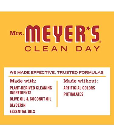 Mrs. Meyer's Clean Day Clementine Bar Soap - 5.3 oz | Cruelty-Free Formula with Essential Oils | Body & Hand Wash - Buy Online on SooperMarket.com