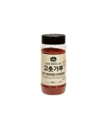 CNMART Gochugaru ChoripDong Korean Hot Pepper Powder Coarse Flakes 200g 1 Count (Pack of 1)