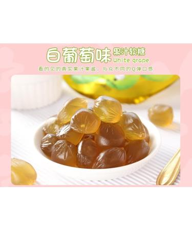 Grape Soft Candy Assorted Candy Chewing Candy Chinese Candy 52g/bag Fruit Juice Toffee Gummies Peach Soft Candy Flavored Fruits Hand Torn Candies wedding Candy Juice Candy (strawberry 10bags) strawberry 10bags - Buy Online on SooperMarket.com