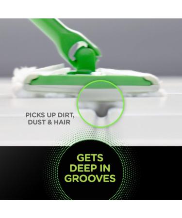 Sweeper Heavy Duty Dry Multi-Surface Cloth Refills for Floor Sweeping and Cleaning 20 Count - Buy Online on SooperMarket.com