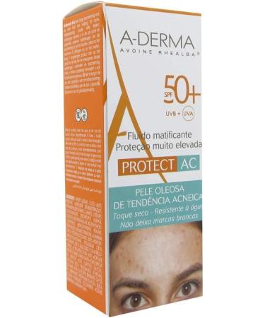 A-DERMA Protect AC Mattifying Fluid Very High Protection SPF50+ 40ml - Buy Online on SooperMarket.com