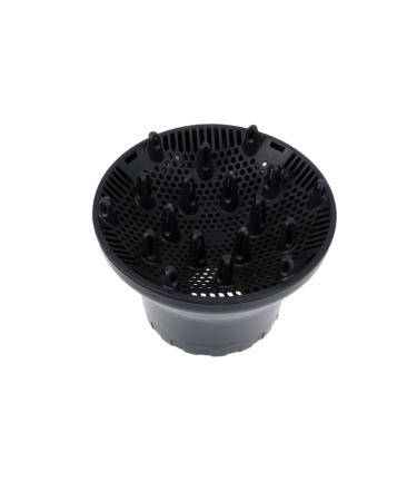 WOONEKY Nozzle for Hair Dryer Hair Dryer Connectors Curly Hair Diffuser Curl Hair Curling Hair Black