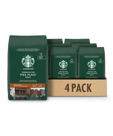 Starbucks Pike Place Roast Ground Coffee Medium Roast 793 Grams (Pack of 4)