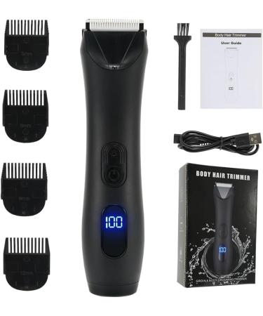 MAYiT Hair Clippers for Men - Waterproof Body Trimmer & Shaver with Replaceable Ceramic Blade | Groin & Ball Groomer - Buy Online on SooperMarket.com