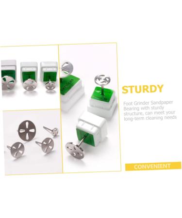FRCOLOR Bearing for Foot Sander Replacement Bearing Sandpaper Pedicure Tool Foot Sandpaper Bearing Nails Tools Practical Storage Dead Skin Feet Stainless Steel Sandpit 1 count (Pack of 1) - Buy Online on SooperMarket.com