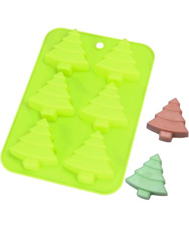 Ciieeo 3pcs Silicone Candle Mold Silicone Molds Christmas Silicone Baking Mold DIY Baking Tools Tree Soap Mould Christmas Fondant Molds Christmas Ice Cube Cake Soap Mold Handmade Soap - Buy Online on SooperMarket.com