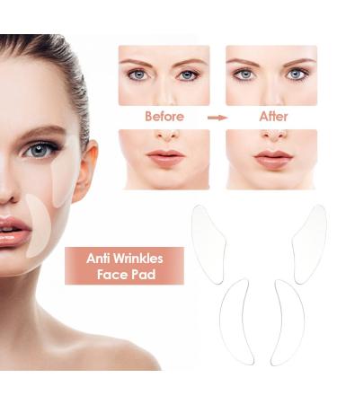 Face Wrinkle Patches - 160 Anti-Wrinkle Patches for Eyes Mouth & Forehead | Overnight Smooth Skin Solution - Buy Online on SooperMarket.com