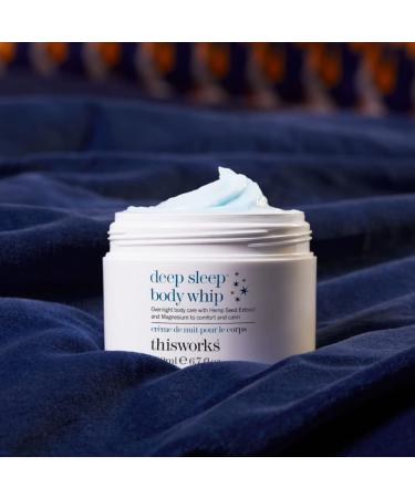 This Works Deep Sleep Body Whip | 200ml All-Over Body Butter with Functional Fragrance & Magnesium - Buy Online on SooperMarket.com