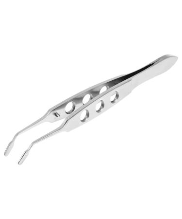 iplusmile Stainless Steel Meibomian Gland Expressor Premium Meibomian Gland Expressor Eyelid Tweezers Eyelid Forceps Tip for Dry Eyes