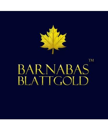 Edible Genuine Gold Leaf Sheets 3 1/8 Booklet - Professional Quality (10 Sheets) | Barnabas Blattgold - Buy Online on SooperMarket.com
