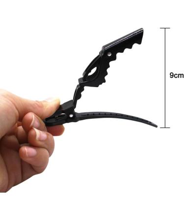 Jinlaili Crocodile Hair Clips12Pcs Hairdressing Sectioning Clamp Hair for Women Plastic Salon Hair Clips for Salon Styling Hair Barrettes DIY Accessories for Girls - Buy Online on SooperMarket.com