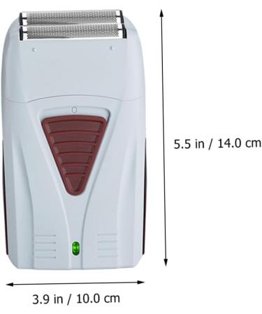 Angoily Rechargeable Electric Shaver & Nose Hair Trimmer for Men - Portable Travel Beard Trimmer - Buy Online on SooperMarket.com