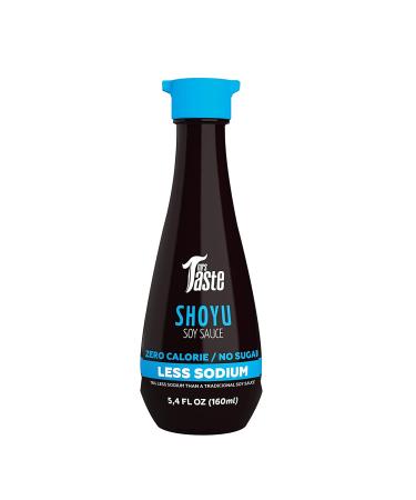 Mrs Taste Sugar Free Soy Sauce, Zero Calories, Low Sodium, Zero Sugar, Keto Friendly, Paleo Friendly, Shoyu Soy, Condiments and Sauces, 5.4 oz 5.4 Fl Oz (Pack of 1)