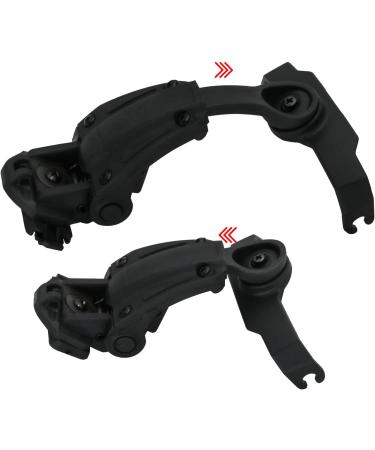 HEARFALCOM Tactical Helmet ARC Rail Adapter Accessories Compatible with Walker's Razor Earmuffs (Walkers Razor Walkers Razor Digital) BK - Buy Online on SooperMarket.com