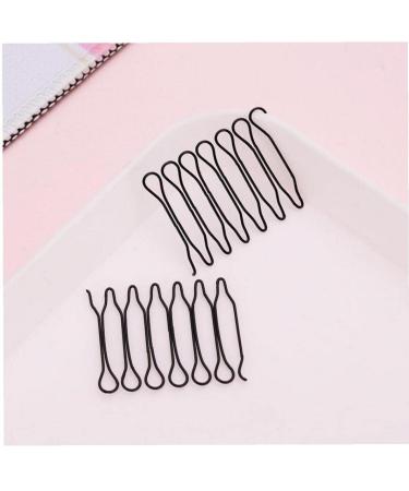 3Pcs Invisible U Shape Hairpin Clips - Hair Finishing Fixer Comb for Women & Girls | International Shipping - Buy Online on SooperMarket.com