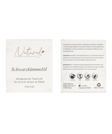 Buy Natural Cilt Black Cumin Oil Soap - 100% Natural Handmade Certified Shower Soap for All Skin Types - International Shipping Available - Buy Online on SooperMarket.com