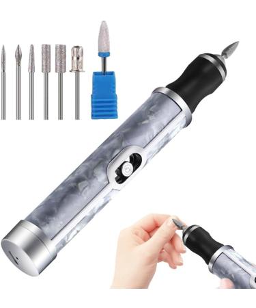 carrub Electric Nail File Thick Toenails 4 Speeds Cordless Acrylic NailTool Toe Nail Grinder Kit for Thick Nails White - Buy Online on SooperMarket.com