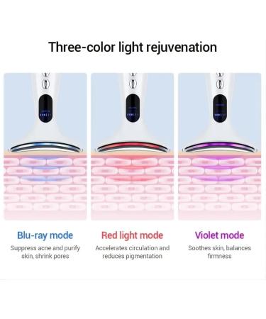 4-in-1 Anti Wrinkles Face Neck Massager | Vibration Facial Device for Skin Care | Smoothing Wrinkles & Tightening Skin - Buy Online on SooperMarket.com