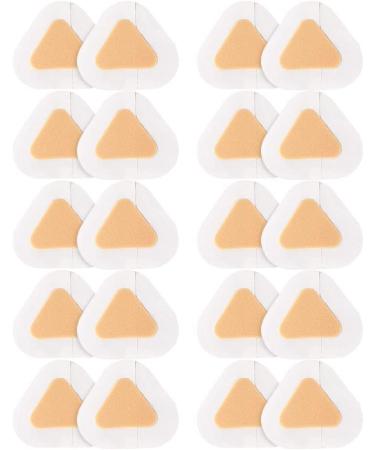 OSALADI Clear Heel Anti-Wear Pad 20Pcs - High Heel Cushion Inserts for Women's Clear Heels - Buy Online on SooperMarket.com
