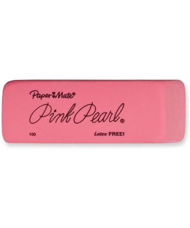 Paper Mate Pink Pearl Eraser Medium 10/Pack - High-Quality Erasers for Precision Erasing - Buy Online on SooperMarket.com
