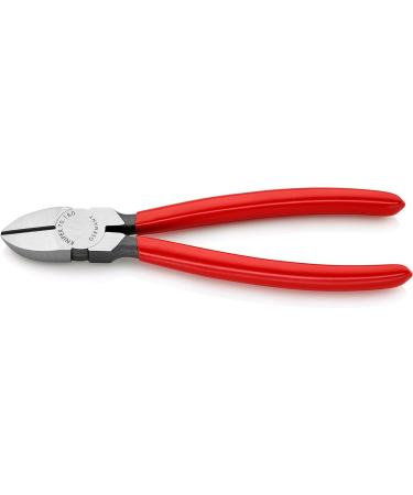 Knipex Diagonal Cutter black atramentized plastic coated 180 mm 70 01 180 EAN 180 mm / mit EAN-Kennzeichnung Single