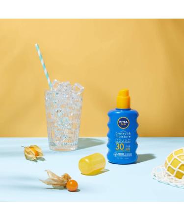 Nivea Sun Protect & Hydrate Spray SPF30 200ml - Ultimate Sun Protection - Buy Online on SooperMarket.com