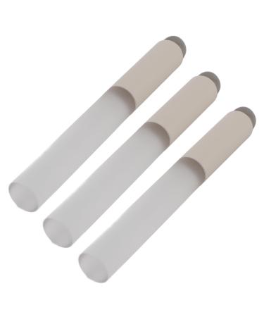 Round Head Lip Brush Reusable Silicone Applicator for Lip Gloss with Dustproof Carrying Box Concealer Brush for Blending Makeup