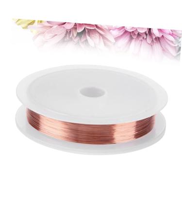 Healeved Copper Wire for Accessories Nail Decoration Line Flexible Beading Wire Acrylic Nail Bead Stringing Wire Nail Art Decoration Wire Metal Bracelet Wire Jewelry Wire Gold Thread Golden medium - Buy Online on SooperMarket.com