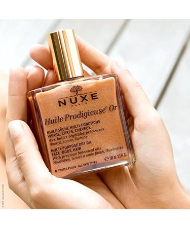 Laboratoire Nuxe Huile Prodigieuse Or Dry Oil Gold Edition - Skin Nourishing Oil - Buy Online on SooperMarket.com