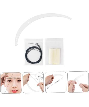 Didiseaon 1 Set Positioning Ruler Drawing Line Tool Eyebrow Measuring Ruler Eyebrow Trimming Ink Line - Buy Online on SooperMarket.com