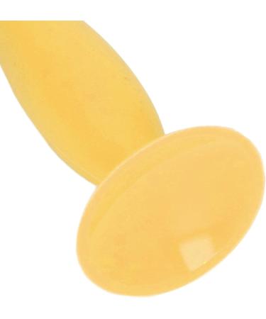 Flexible Silicone Diaper Cream Spatula - Baby Butt Paste Applicator with Suction Cup | Essential Tool for Newborns & Infants (Yellow) - Buy Online on SooperMarket.com