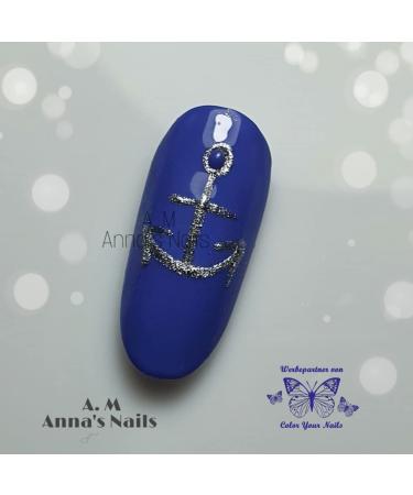 Buy High Coverage 5g Candy Fabgele UV Gel Nail Polish in Gentian Blue - Made in Germany | International Shipping Available - Buy Online on SooperMarket.com