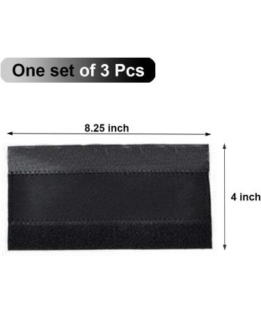 Mantain 3 Pcs Black Nylon Bike Chainstay Protector Set - 8.25 x 4 Inches - Buy Online on SooperMarket.com