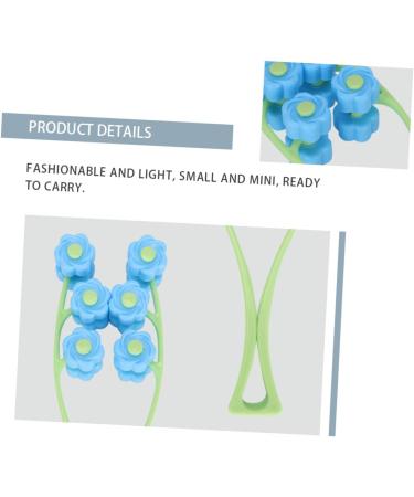 minkissy Facial Roller V Face Body Roller Multi Purpose Tool Chin Roller Facial Tool Face Exerciser Face Contour Beauty Tools Men and Compact Assorted Color 2 21X7cm - Buy Online on SooperMarket.com