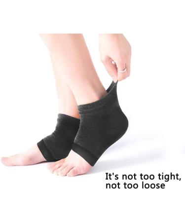 Buy 4 Pairs of Moisturizing Heel Socks - Sourceton Open Toe & Toless Cooling Gel Heel Repair Socks for Women | International Shipping - Buy Online on SooperMarket.com