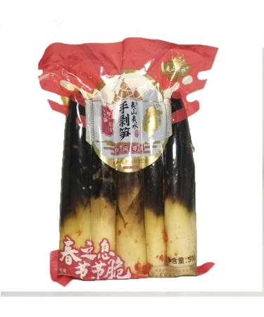 Instant Hand Peeled Bamboo Shoots 500g/pack Chinese Pickled Vegetables Crispy Bamboo Shoots Spicy Fresh Pickled Pepper Bamboo Shoots Ready-to-eat Spicy Snacks (Spicy 1 pack) Spicy 1 pack - Buy Online on SooperMarket.com